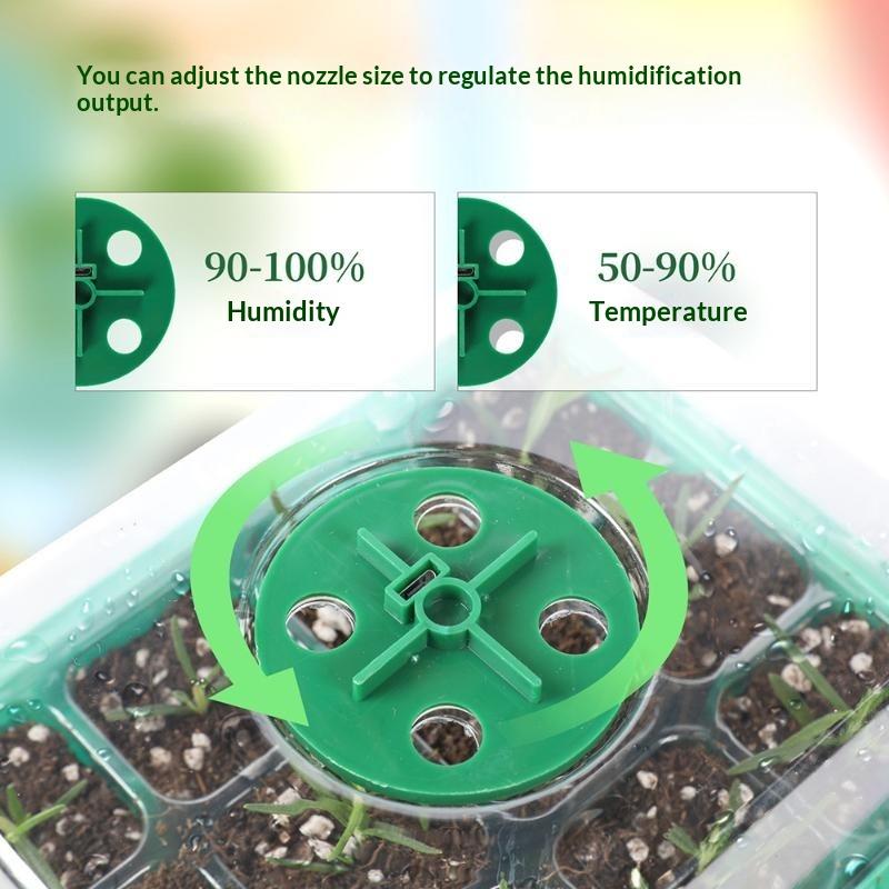 【MA】6/12-cel zaaitray voor thu - Humidity Dome Kit recensie en prijs
